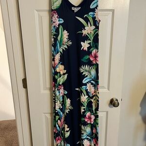 Tommy Bahama Navy Floral Dress